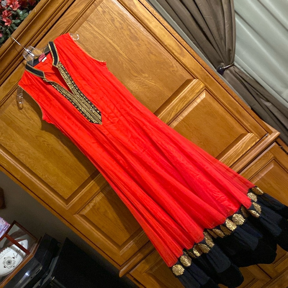 Frontier Heritage Indian Evening Dress.